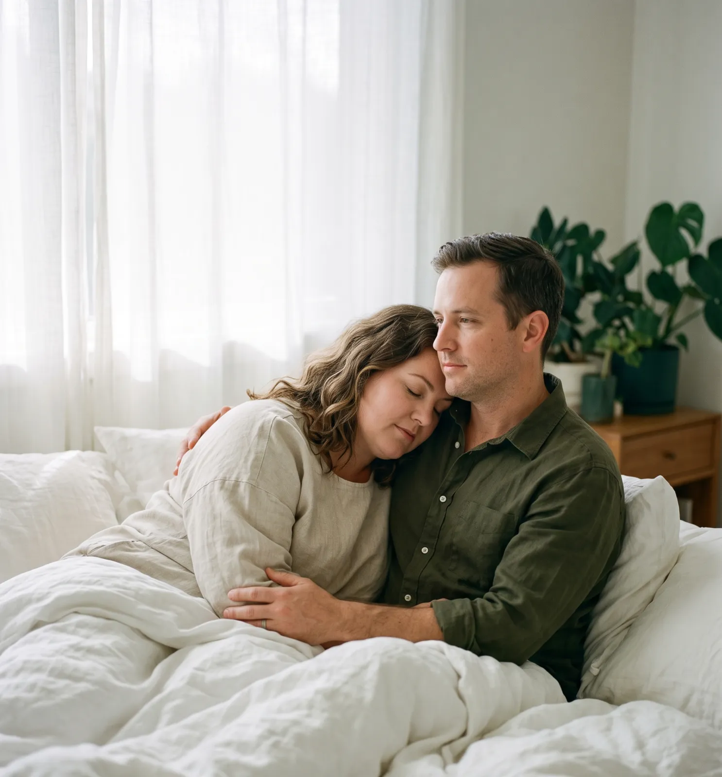 Two people supported by Kansei care